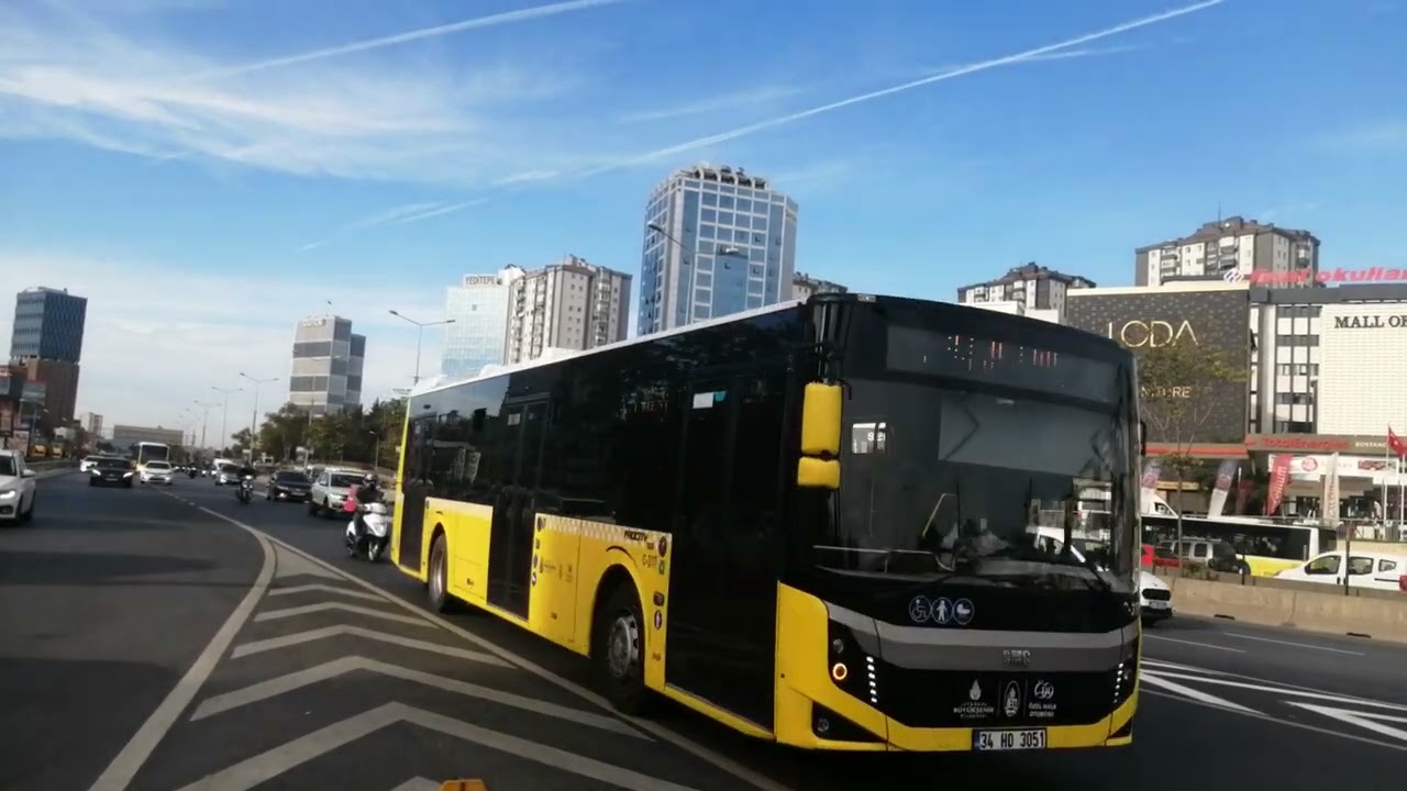 Bostancı - Yenisahra'dan otobüslü görüntüler    ( 11-10-2024 )