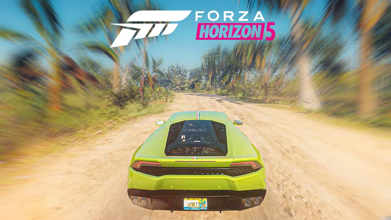 Playing Forza Horizon 5 but it's GTA V.. RTX 3090 4k60fps Gameplay Maxed-Out!