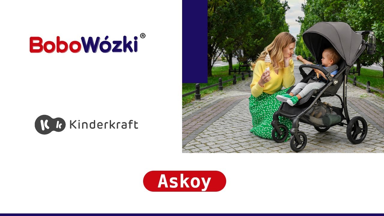 Kinderkraft Askoy wózek spacerowy | BoboWózki®