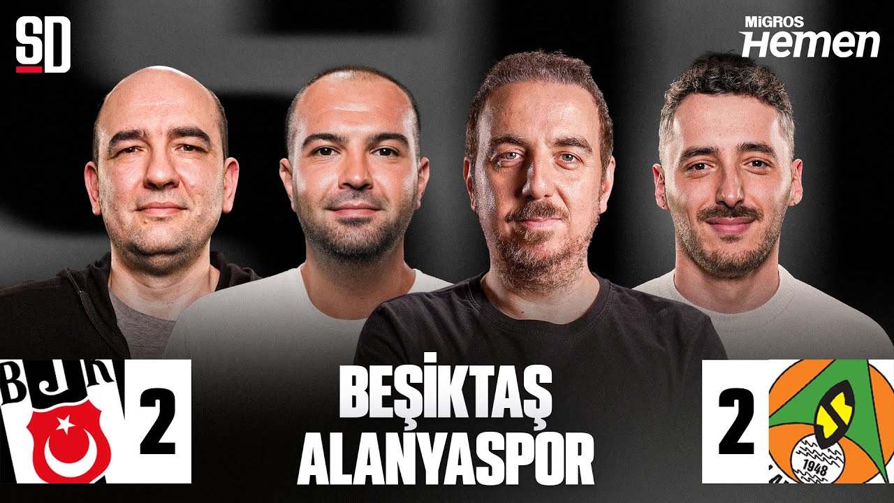 BEŞİKTAŞ - ALANYASPOR MAÇ SONU CANLI | Fırat Günayer, Sercan Dikme, Bora Beyzade, Berkay Tokgöz