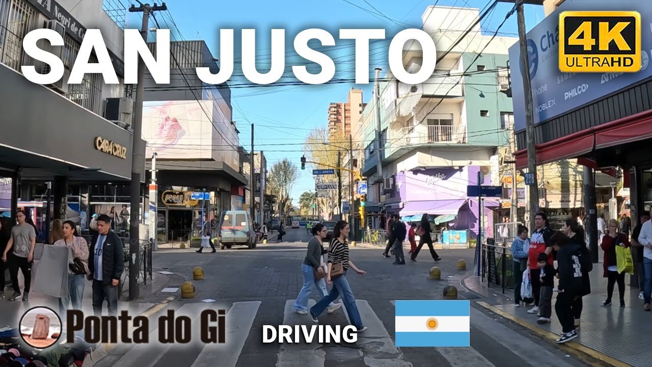 Cada d&iacute;a M&Aacute;S GRANDE - AS&Iacute; est&aacute; HOY la CIUDAD CORAZ&Oacute;N de LA MATANZA #driving 2024 SAN JUSTO-ARGENTINA
