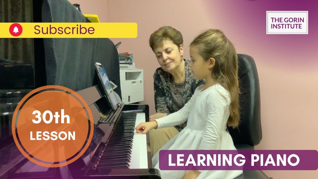 🎹 First Year of Piano Lessons |  🎶 Lesson #30 | 🎵 Tales of a Musical Journey | Irina Gorin