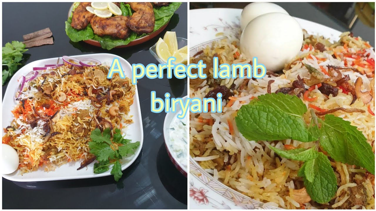 Perfect Lamb biryani /Easy recipe/ A classic Indian meal!