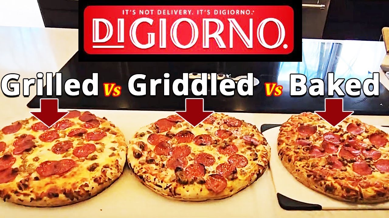Пицца Digiorno в трёх вариантах! А Griddled был вкуснее всего? 