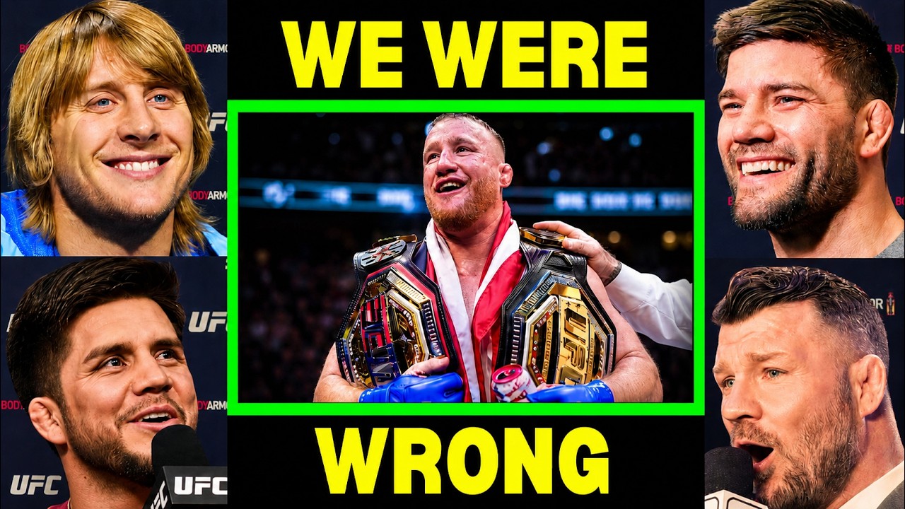 UFC Fighters Apologize to Justin Gaethje..