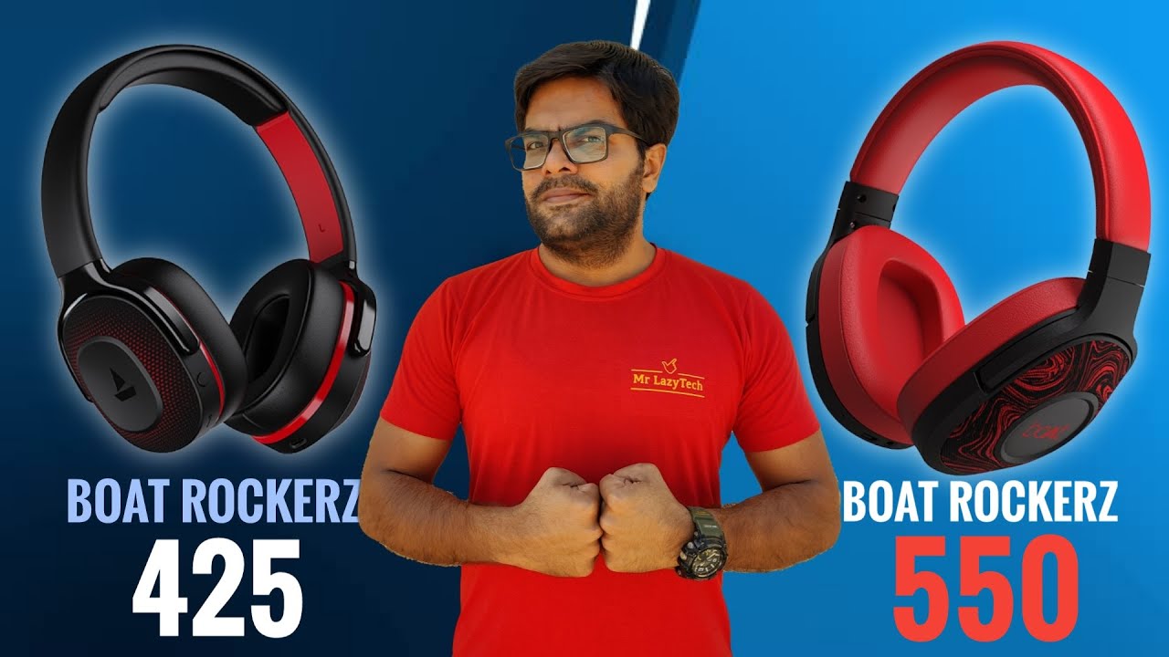 boAt Rockerz 425 VS 550 Wireless Headphones 🎧🎧 Detailed Comparison ⚡⚡🧐