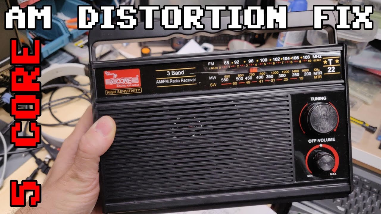 5 Core Radio Update: AM distortion fix and battery voltage thoughts