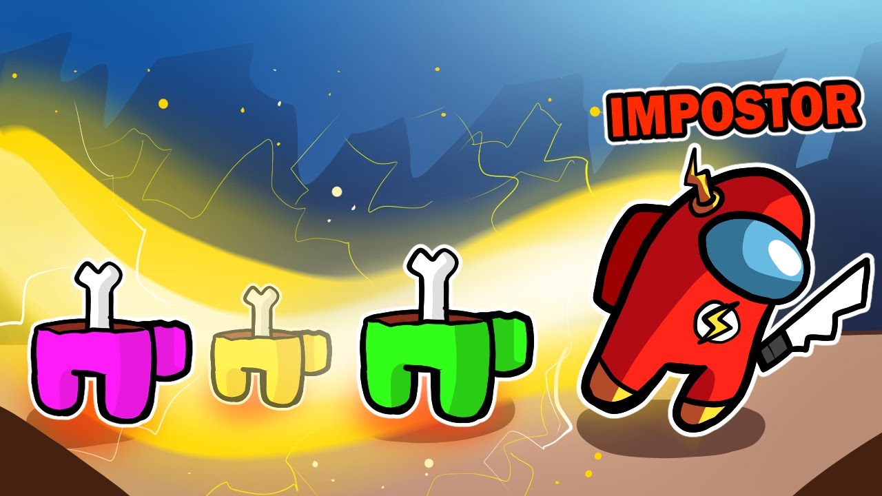 ¡AMONG US PERO SOY FLASHENQA! (Among us Mod Super Velocidad)