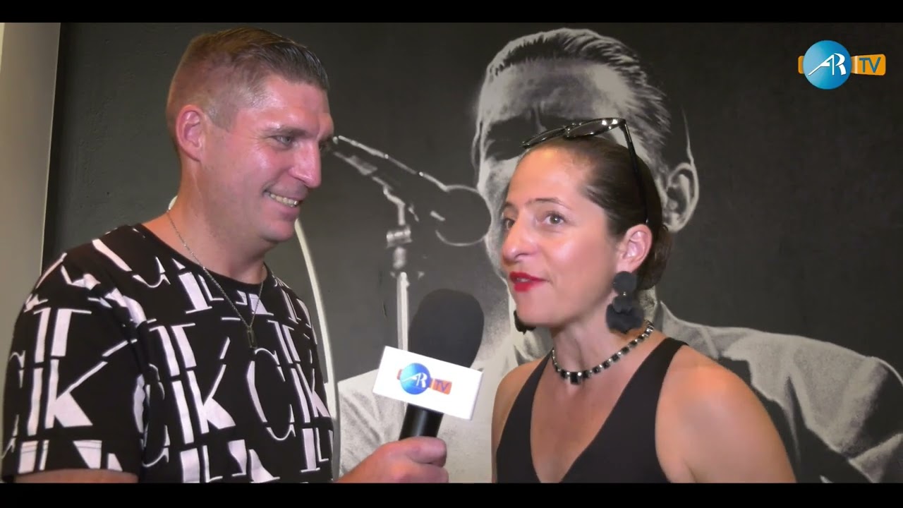AR-TV bei der Falco Black Night , Moderation Alexander Ribisch