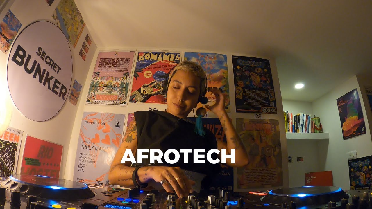 Afrotech Mix in a Secret Bunker in Colombia — by Mavvi