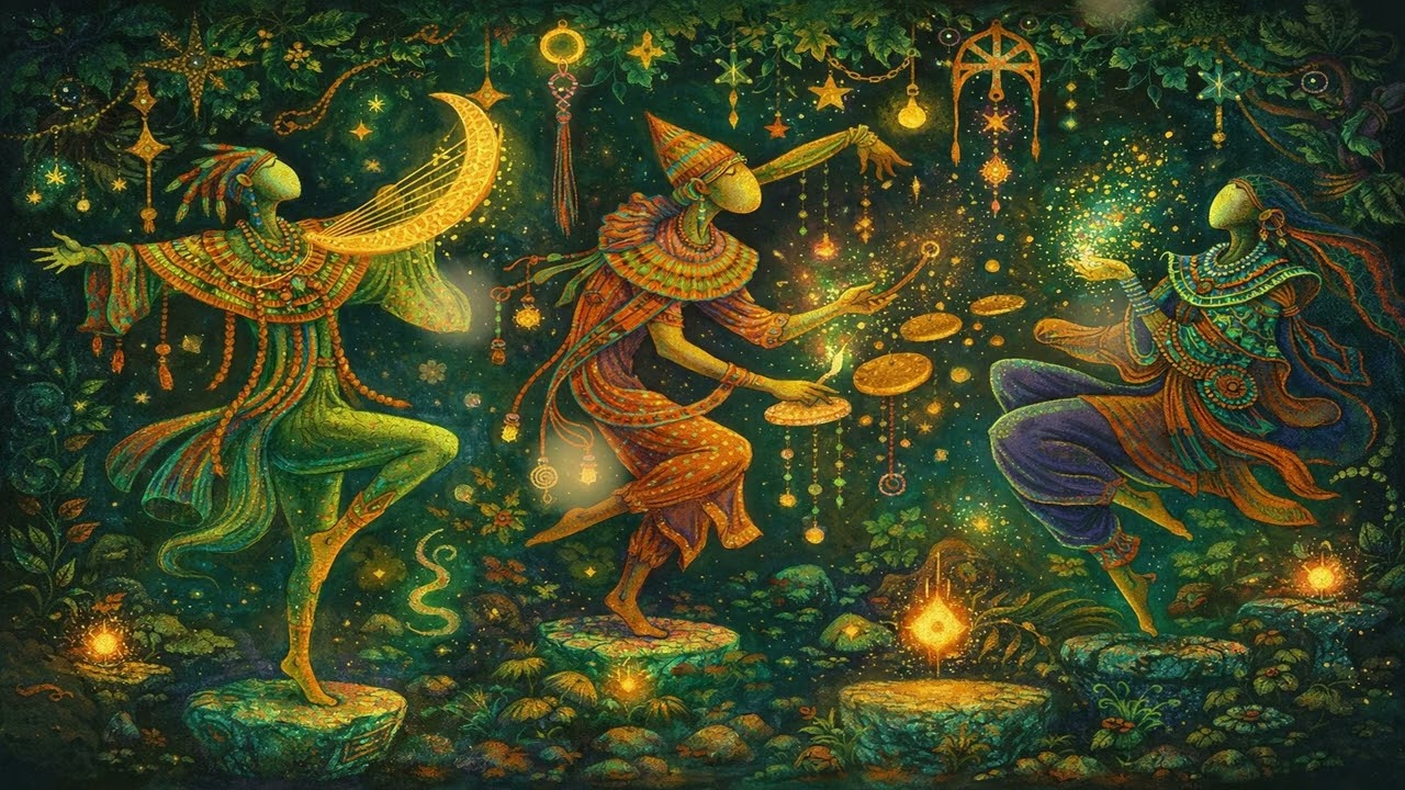 Moonwoven Ember Ritual | Organic House ~ Tribal Downtempo ~ Folktronica ~ Psychedelic Chill