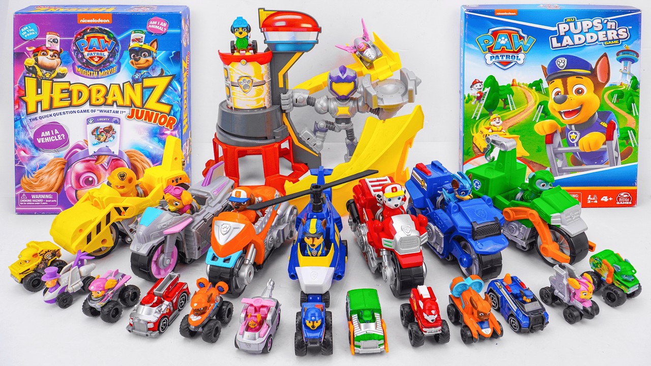 Paw Patrol MEGA Fleet Unboxing! 🐾🚓 Which Truck Is The Coolest? | Paw Patrol Unboxing ASMR #pawpatrol