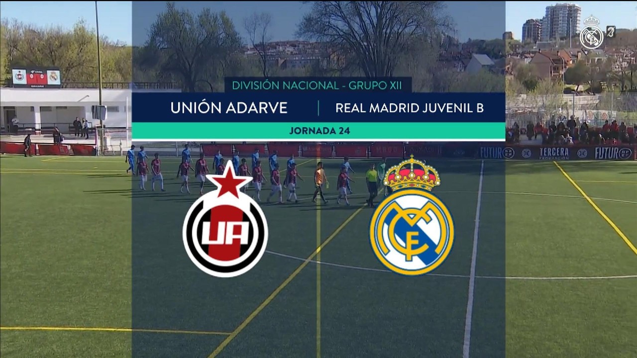 Unión Adarve - Real Madrid Juvenil B (J24 - Nacional Juvenil) - RMTV