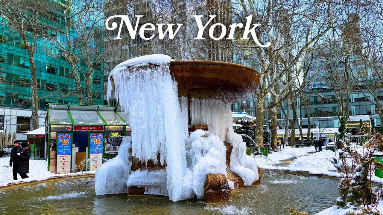 NYC LIVE: After the Snowstorm in Manhattan ❄️