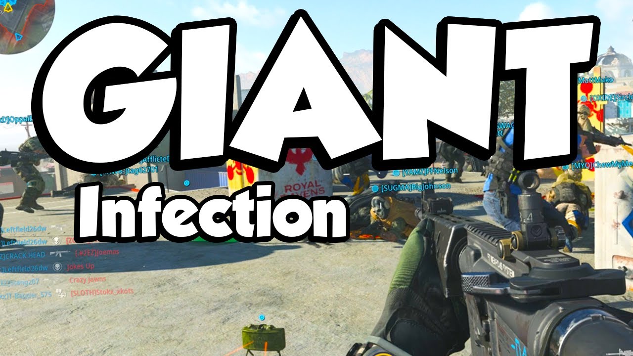 GIANT INFECTION is AMAZING! (Call of Duty: Modern Warfare Infected)