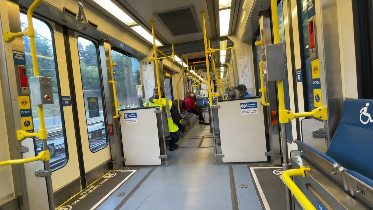 Trimet MAX Red Line from Sunset TC to Washington Park