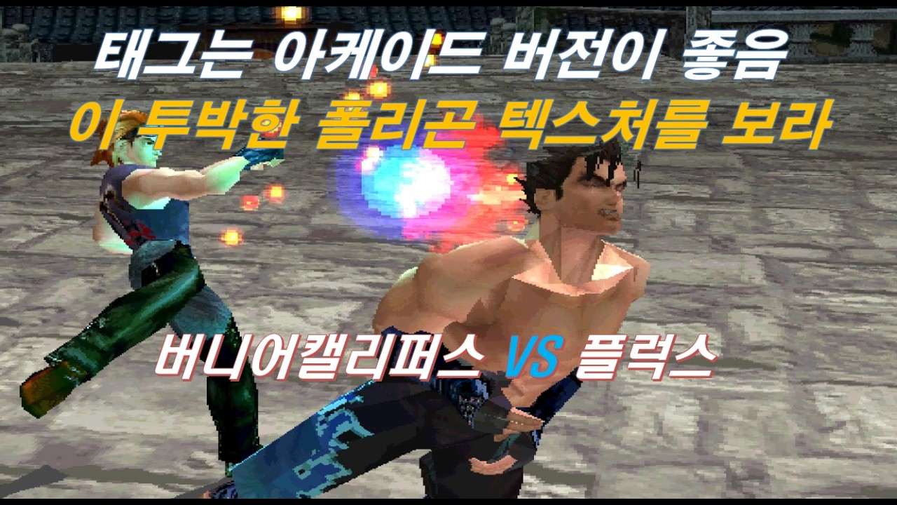[ 철권태그 ] 버니어캘리퍼스 ( 화백 ) VS 플럭스 ( 풍신류 )