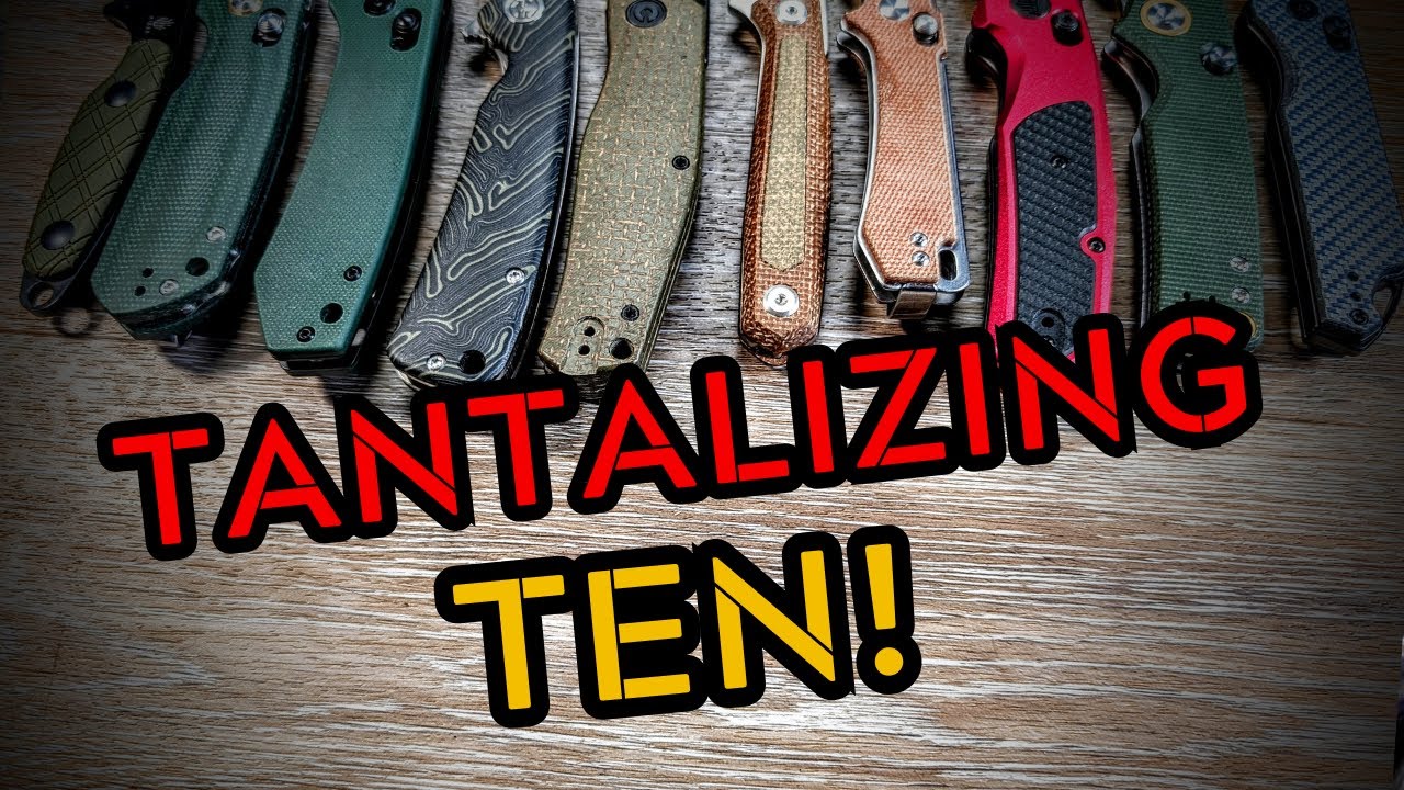 10 Standout Out EDC Knives Available Now! (Under $70)