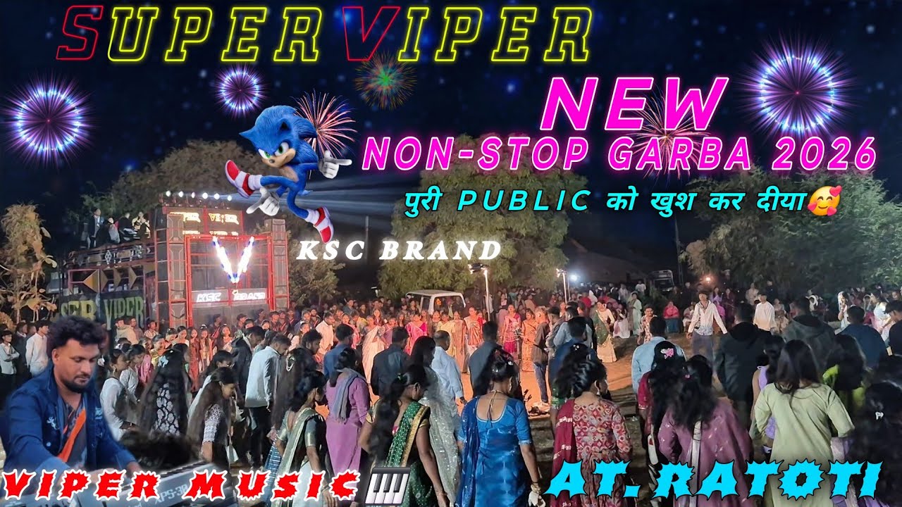 Super Viper Band New NON-STOP GUJARATI- HINDI Graba song 2026😍 Public ko bhi khush kardiya