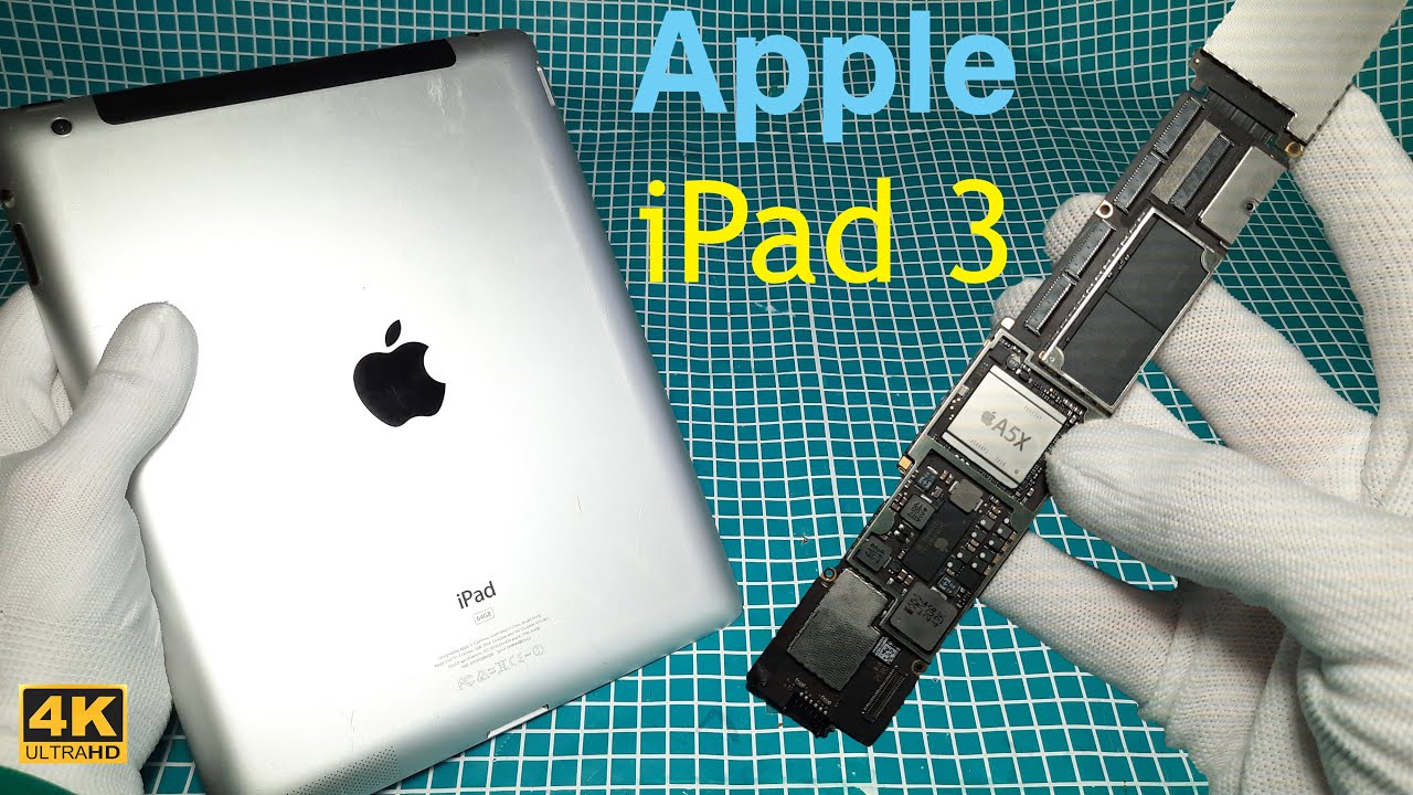 Apple iPad 3 разборка / Apple iPad 3 disassembly