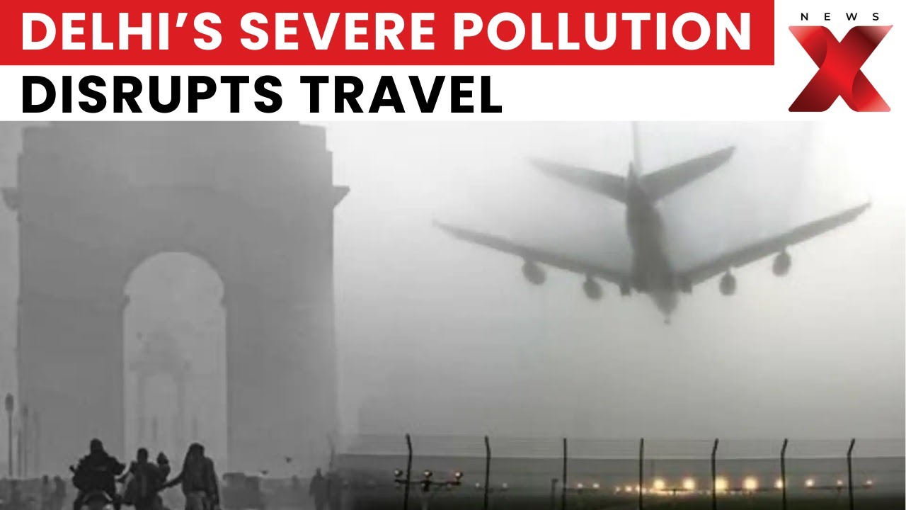 Delhi Faces Severe Air Pollution, Dense Fog Causes Massive Train Delays Today | NewsX