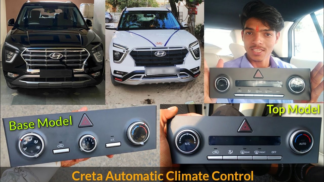 Hyundai Creta Accessories | Automatic Climate Control | AC Control Unit | Creta Base to Top | CRETA