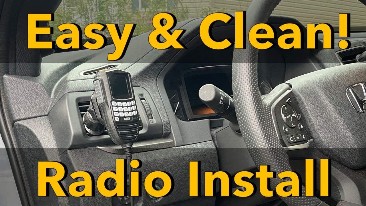 Awesome Honda Passport GMRS Radio Install – Easy & Effective! (BTECH GMRS-20V2, Midland MXTA26)