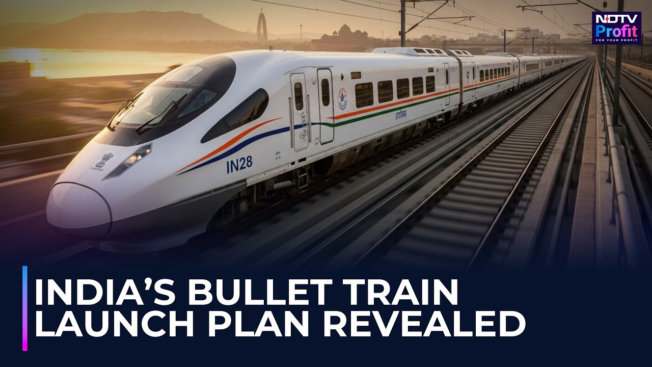 Centre Reveals Plans On Launch Of India's First Bullet Train