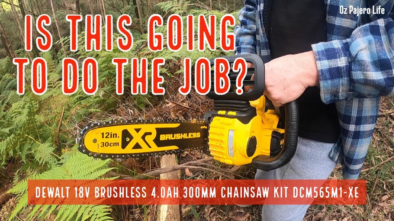 THIS ANY GOOD? | The Dewalt Compact Cordless Chainsaw