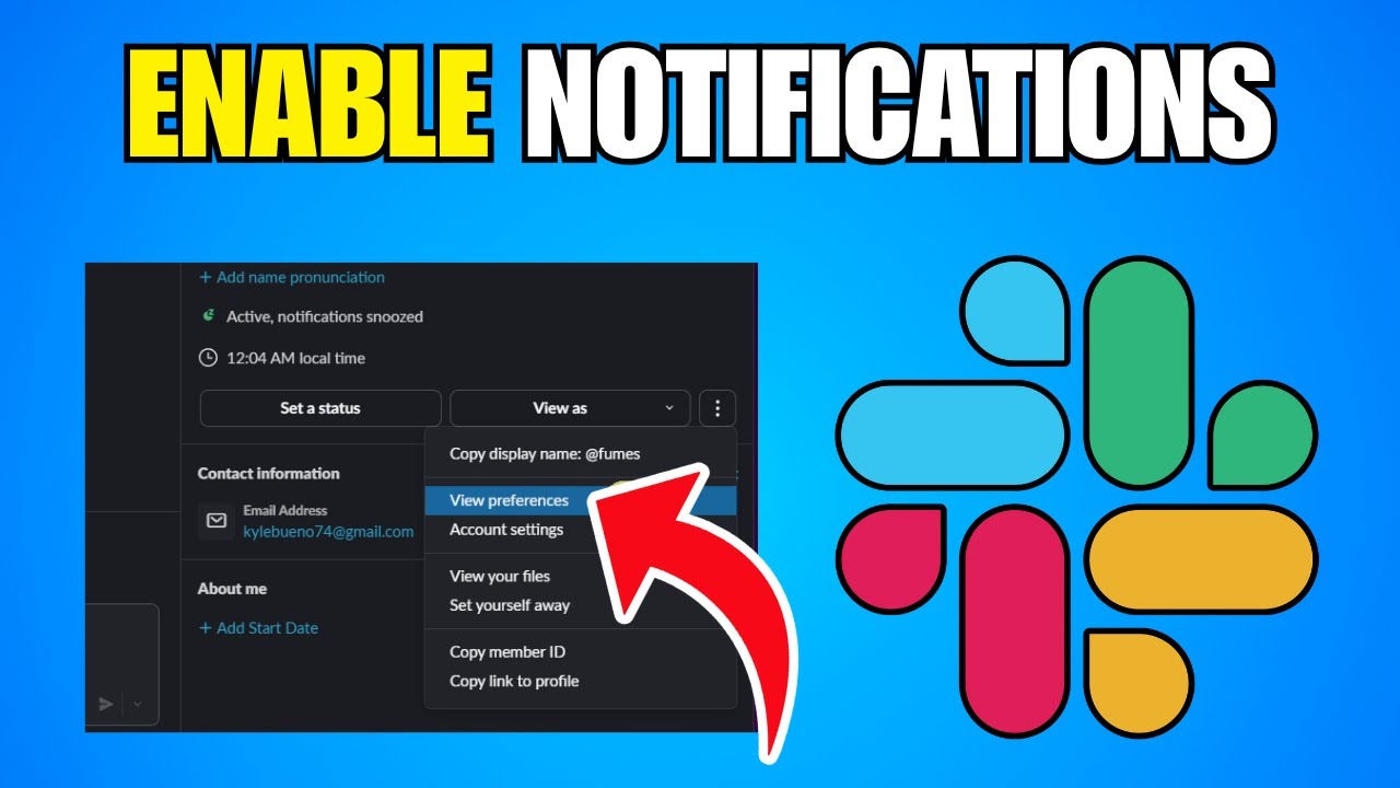How To Enable Notifications in Slack - New Method