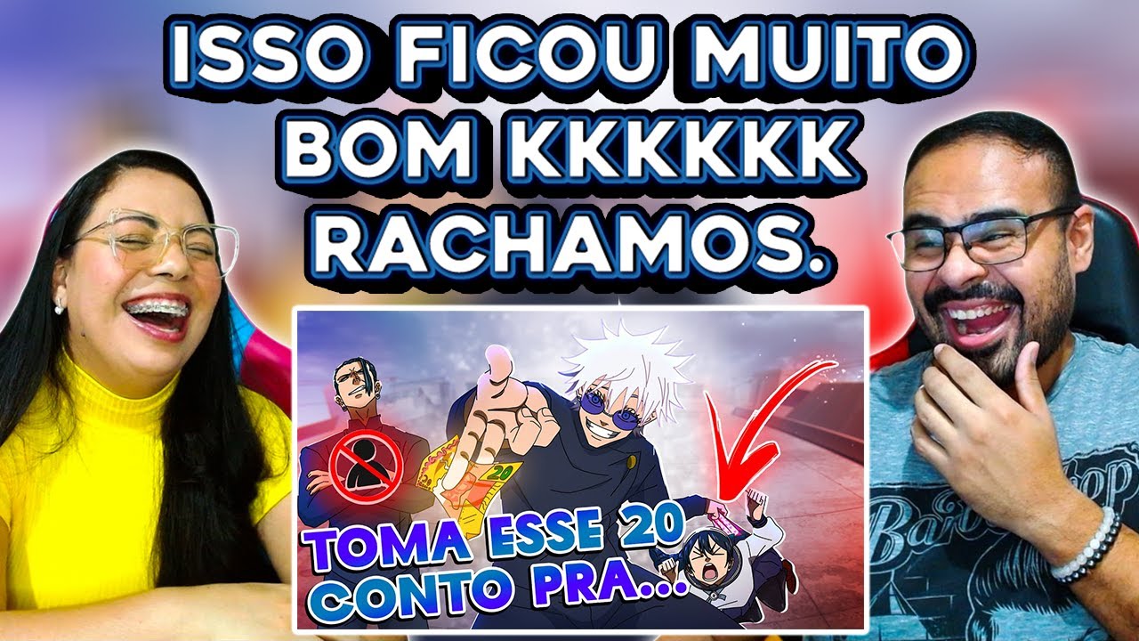 REACT VOICE MAKERS | POR QUE O GOJO É TÃO DESUMILDE? O RECEPTÁCULO DO MESTRE TEKKEN