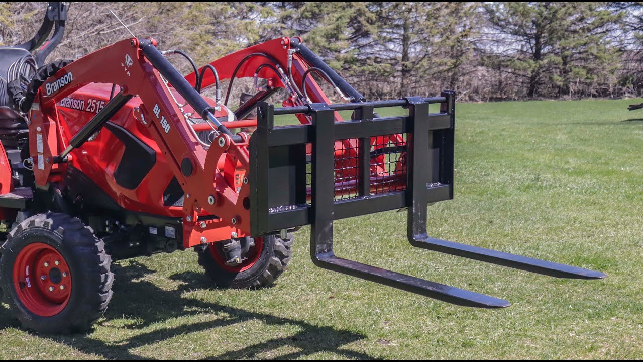 Making $250 Pallet Forks for my Branson 2515h Tractor