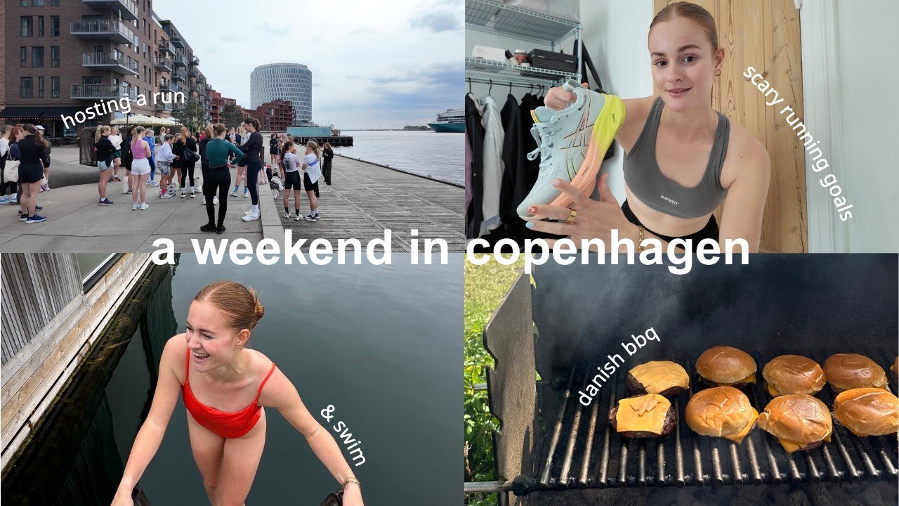 hosting a run & swim, sharing my (scary) running goals & a taste of the copenhagen summer