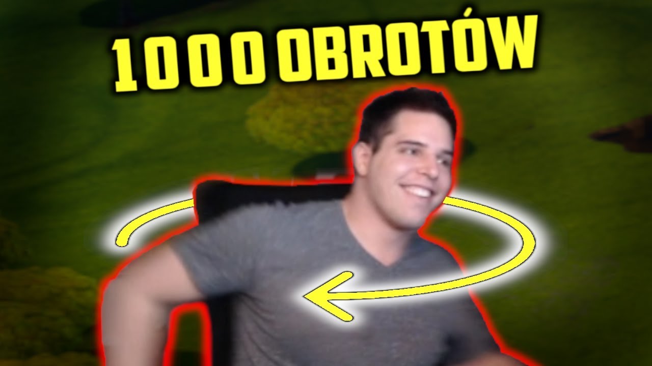 ZONY! 1000 OBROTÓW na krześle! 