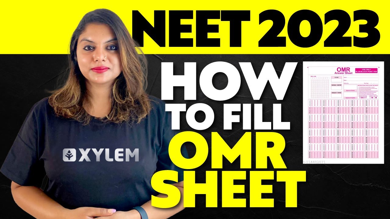 NEET 2023 - How To Fill OMR Sheet ?? | Xylem NEET