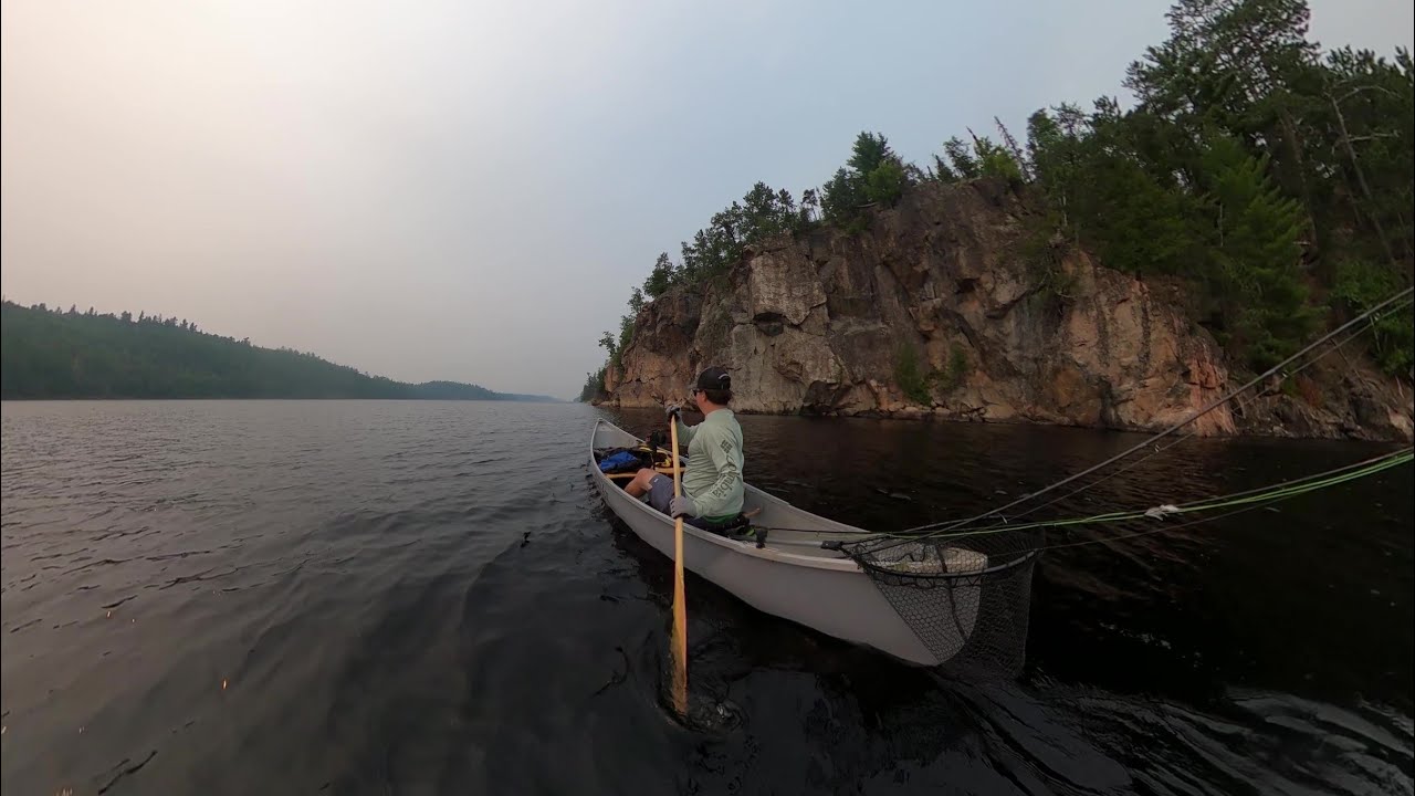 Solo Camping the Upper Wanapitei Headwaters | Big Walleye | 75km paddle in 50hrs