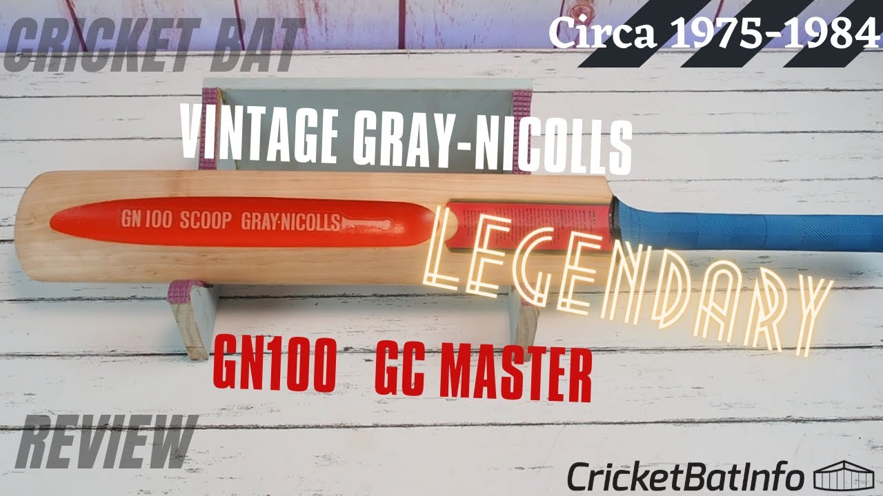 Vintage GN100 GC Master Cricket Bat Review