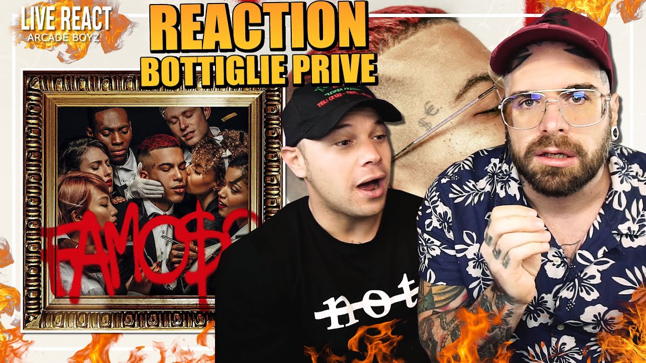 Sfera Ebbasta - Bottiglie Prive | REACTION by Arcade Boyz