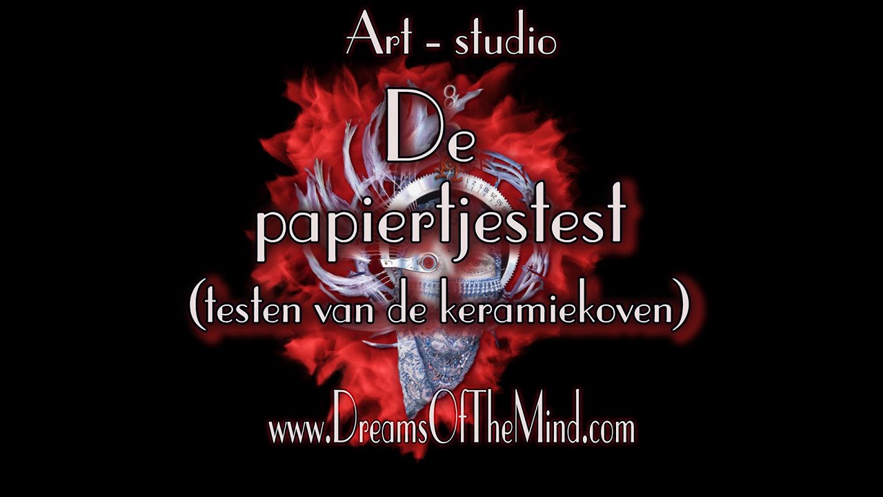 Howto: De papiertjestest (testen van de keramiekoven)
