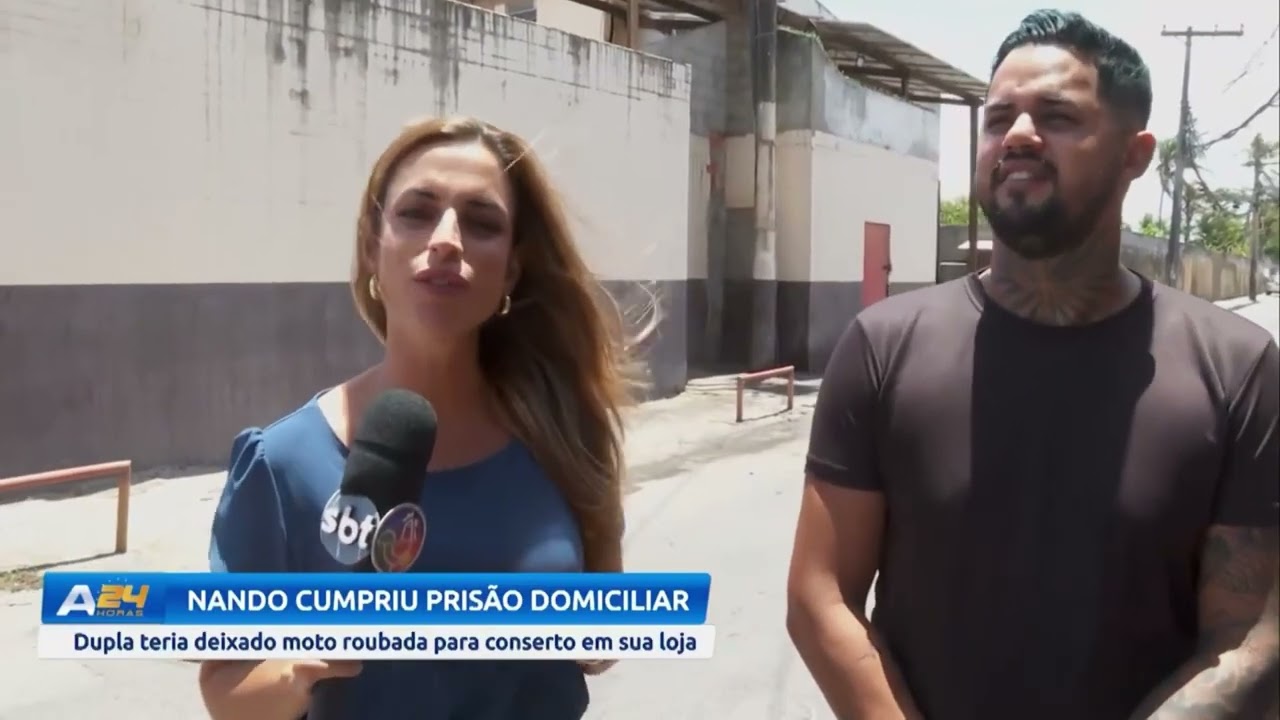 Nando cumpriu prisão domiciliar | Aratu 24H | TV Aratu