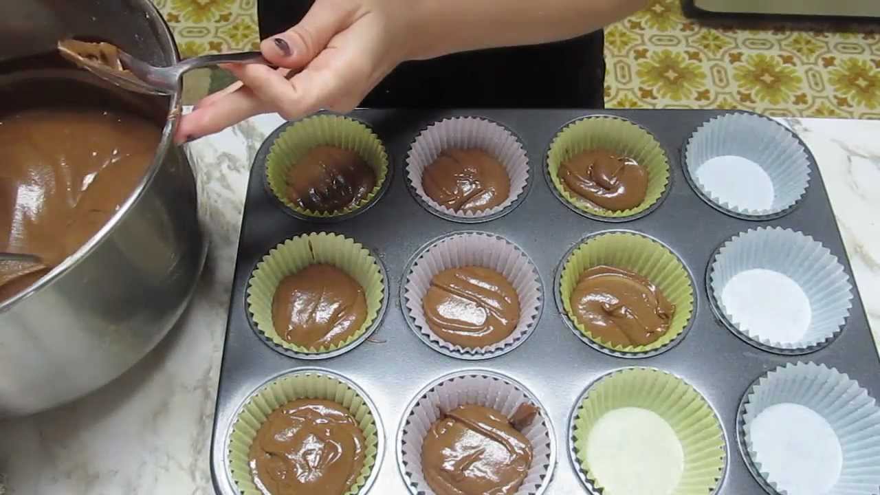ASMR - Baking Chocolate cupcakes #15