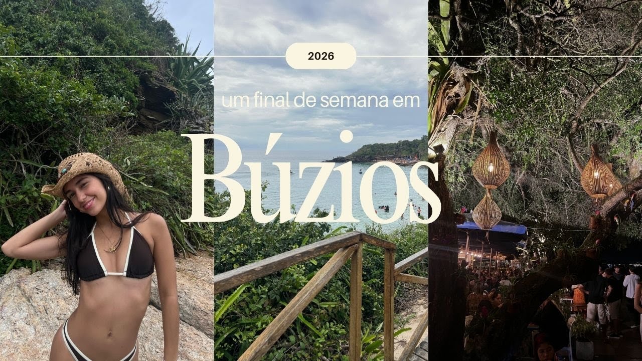 vlog de um final de semana em Búzios | praias, família, porto da barra, ruas das pedras, airbnb
