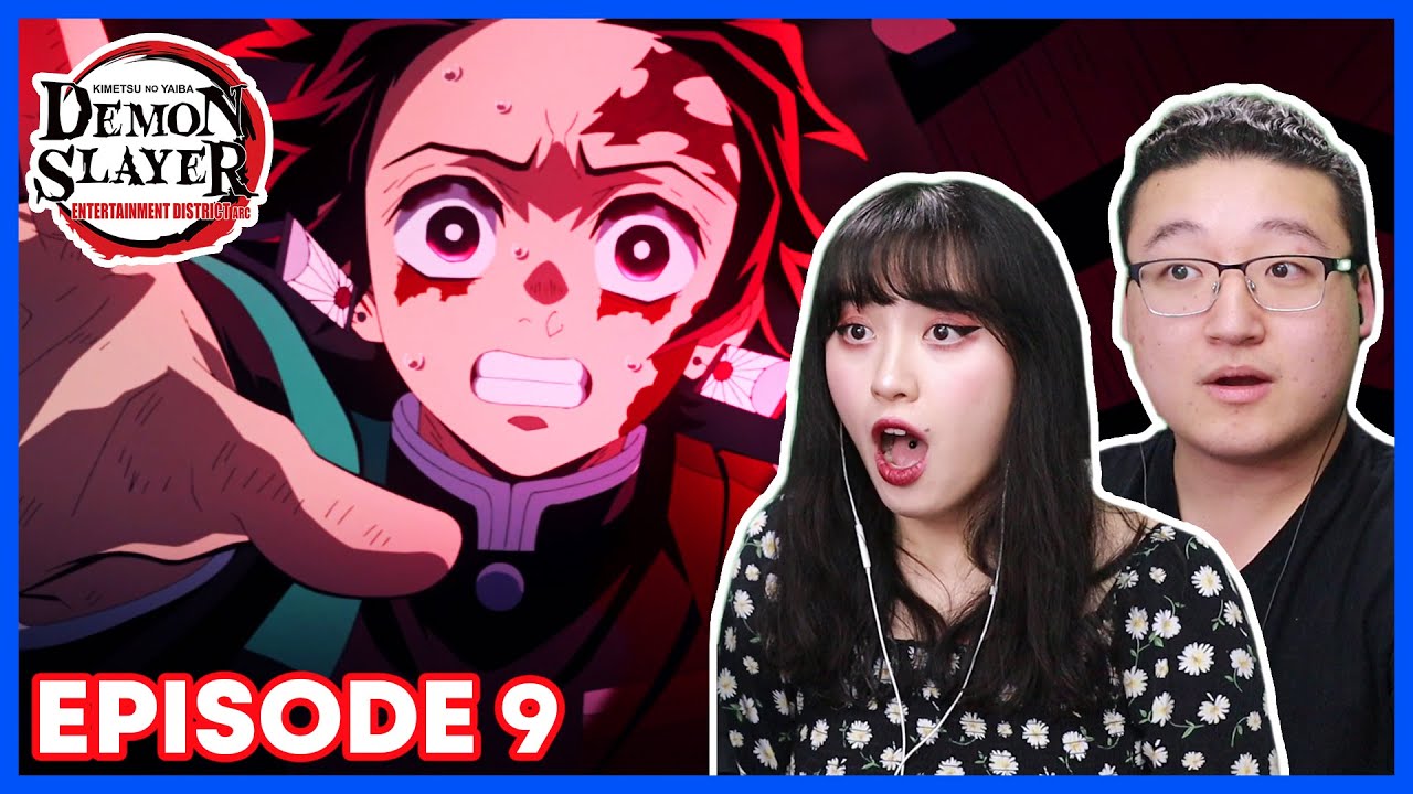 TEAM TENGEN VS GYUTARO & DAKI! | Demon Slayer Entertainment Arc Couples Reaction Episode 9