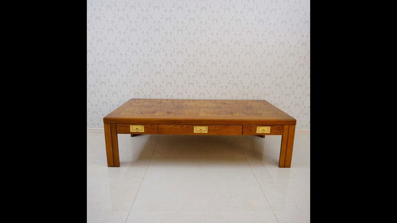 リユース カリモク家具 ドマーニシリーズ センターテーブル [ Antique and Reuse Fynd]  FYND-0000263 【Fynd 商品動画】