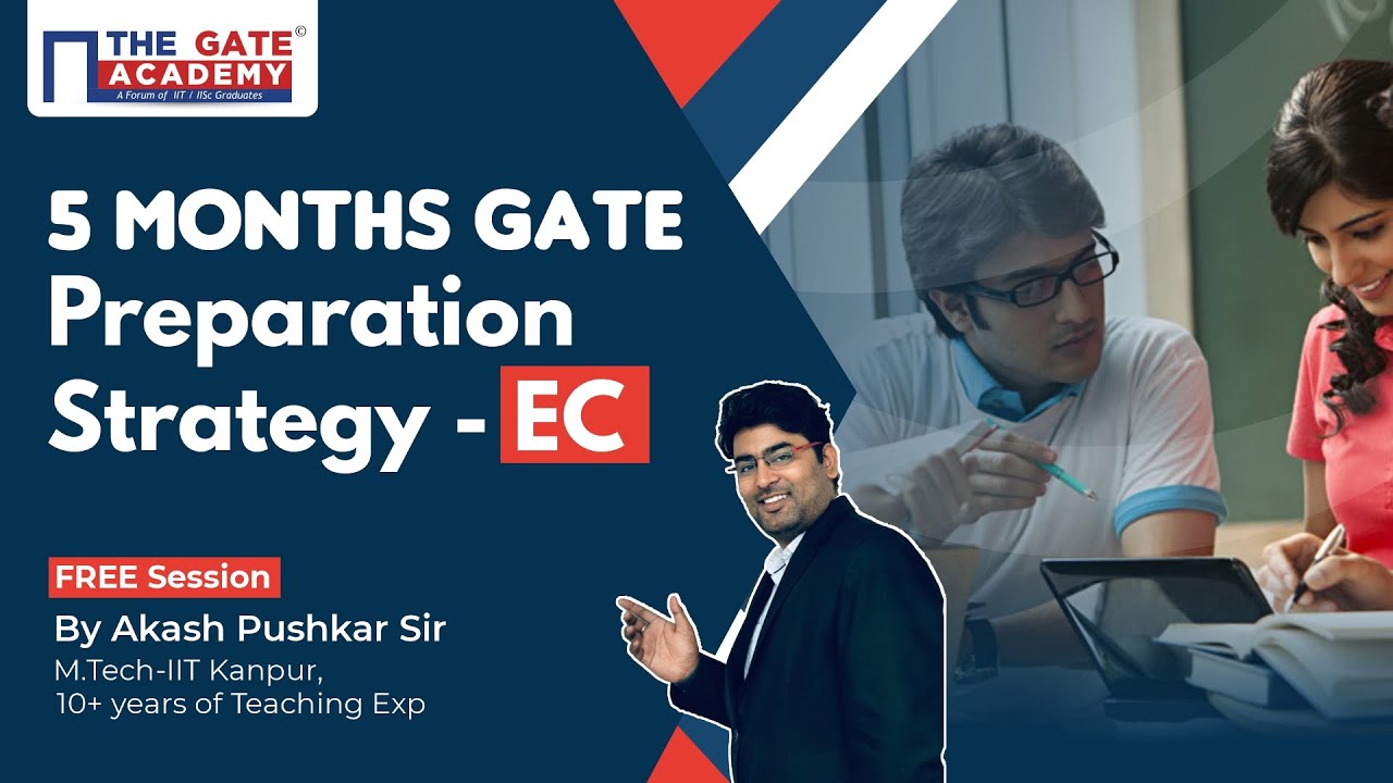 5 Months Preparation Strategy for GATE (EC) | GATE 2022 Preparation ECE