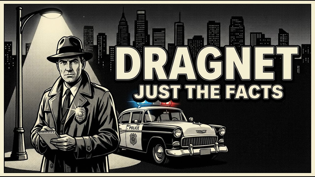Dragnet — No-Nonsense Police Stories All Night (Classic Radio)