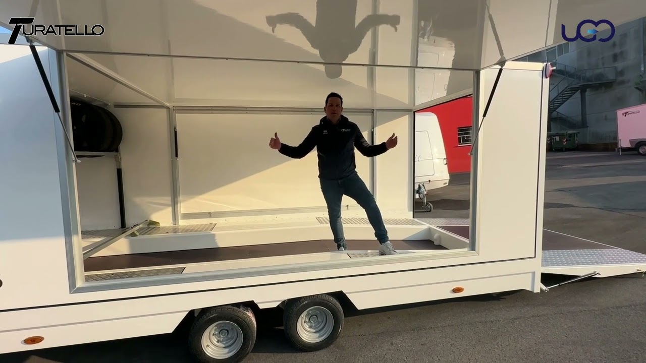 Turatello enclosed trailer F30