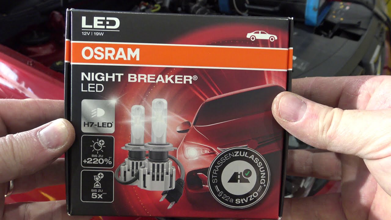 Dacia Duster II Osram LED Night Breaker PX26d 12V 19W 64210DWNB mit Zulassung