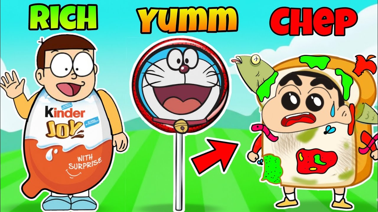 Shinchan & Nobita Become Food 😱😱 | Shinchan And Nobita Game | Funny Game |