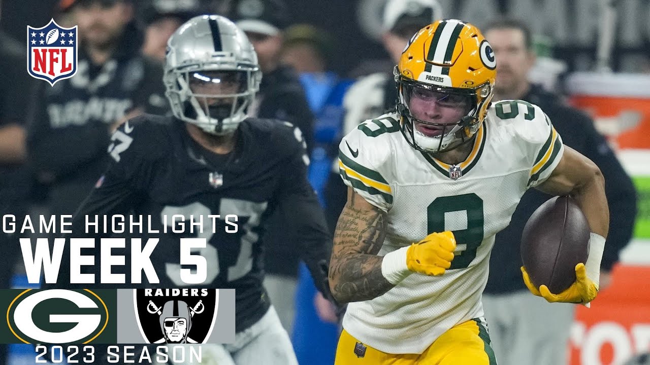 Green Bay Packers vs. Las Vegas Raiders | 2023 Week 5 Game Highlights